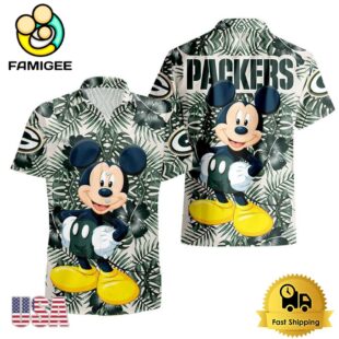 NFL Green Bay Packers Mickey Disney Limited Edition Hawaiian Shirt