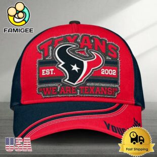 NFL Houston Texans Logo Team New Design Custom Embroidered Cap
