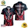 NFL Houston Texans Man Of God Gift For Father's Day Hawaiian Shirt