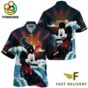 NFL Houston Texans Mickey Mouse Surfing Custom Name Hawaiian Shirt