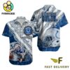 NFL Indianapolis Colts Football American Flag Mascot Custom Name Hawaiian Shirt