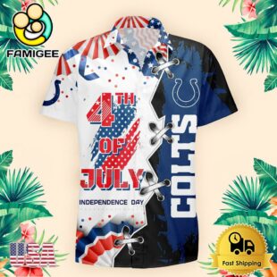 NFL Indianapolis Colts Happy Independence Day Hawaiian Shirt