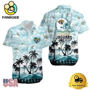 NFL Jacksonville Jaguars Coconut Palms Limited Edition Hawaiian Shirt