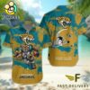 NFL Jacksonville Jaguars Football Mascot Custom Name Hawaiian Shirt