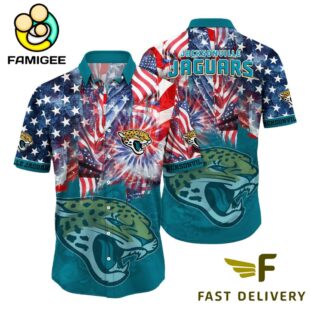 NFL Jacksonville Jaguars Independence Day Hawaiian Shirt