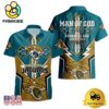 NFL Jacksonville Jaguars Man Of God Gift For Father's Day Hawaiian Shirt