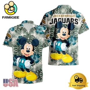 NFL Jacksonville Jaguars Mickey Disney Limited Edition Hawaiian Shirt