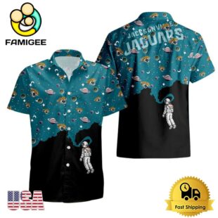 NFL Jacksonville Jaguars Universal Astronaut Pattern Hawaiian Shirt