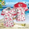 NFL Kansas City Chiefs Coconut Logo Beach Hawaiian Shirt