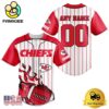 NFL Kansas City Chiefs Game Day Ready Custom Baseball Jersey