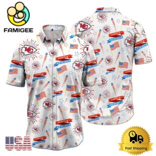 NFL Kansas City Chiefs Happy 4th Of July Hawaiian Shirt