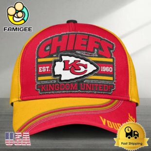 NFL Kansas City Chiefs Logo Team New Design Custom Embroidered Cap