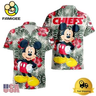 NFL Kansas City Chiefs Mickey Disney Limited Edition Hawaiian Shirt