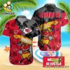 NFL Kansas City Chiefs Retro Custom Name Hawaiian Shirts