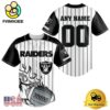 NFL Las Vegas Raiders Game Day Ready Custom Baseball Jersey