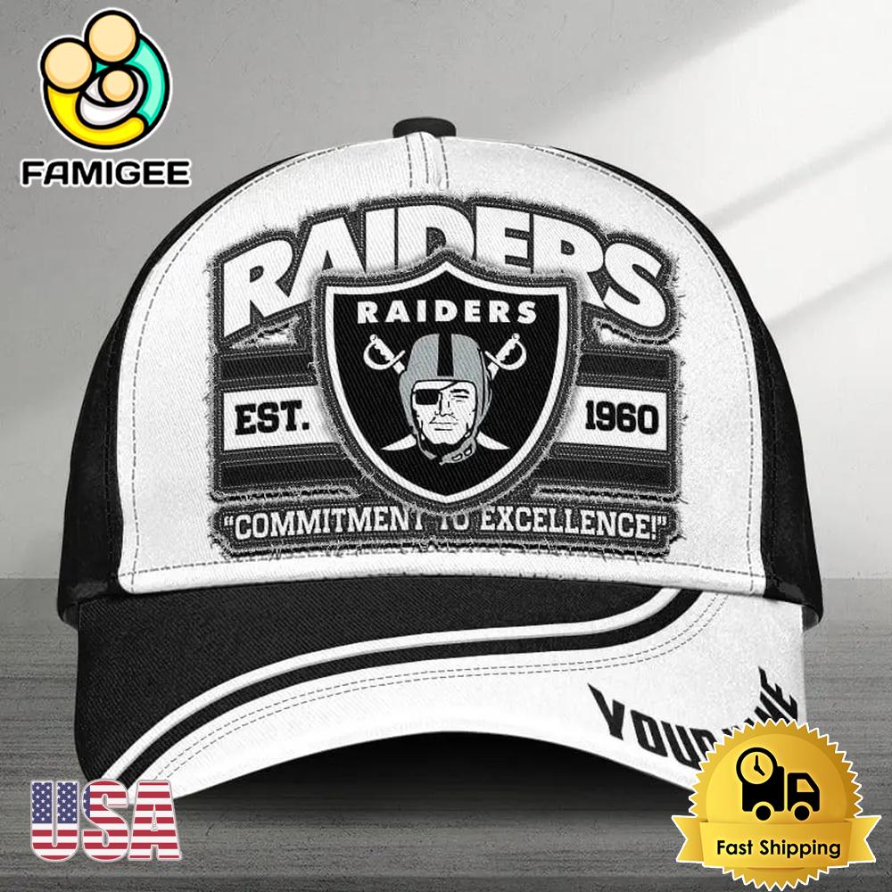 NFL Las Vegas Raiders Logo Team New Design Custom Embroidered Cap