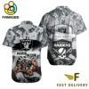 NFL Las Vegas Raiders Mascot Football Hawaiian Shirt