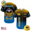 NFL Los Angeles Chargers And Metallica Tour 2025 Custom Baseball Jersey