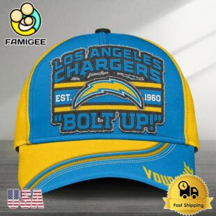 NFL Los Angeles Chargers Logo Team New Design Custom Embroidered Cap
