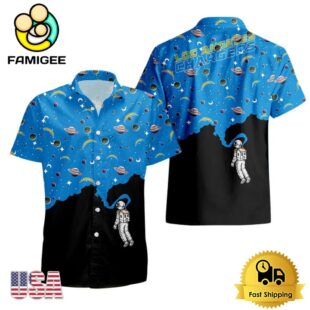 NFL Los Angeles Chargers Universal Astronaut Pattern Hawaiian Shirt