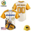 NFL Los Angeles Rams Game Day Ready Custom Baseball Jersey