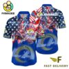 NFL Los Angeles Rams Independence Day Hawaiian Shirt