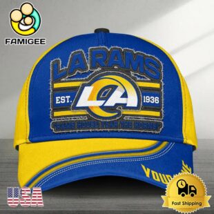 NFL Los Angeles Rams Logo Team New Design Custom Embroidered Cap