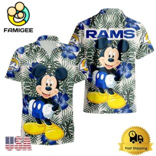 NFL Los Angeles Rams Mickey Disney Limited Edition Hawaiian Shirt