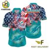 NFL Miami Dolphins Independence Day Hawaiian Shirt