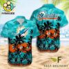 NFL Miami Dolphins Logo Team Vintage Hawaiian Shirt
