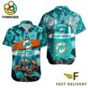 NFL Miami Dolphins Mascot Football Hawaiian Shirt