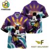 NFL Minnesota Vikings Mickey Mouse Surfing Custom Name Hawaiian Shirt
