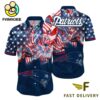 NFL New England Patriots Independence Day Hawaiian Shirt