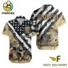 NFL New Orleans Saints Football American Flag Mascot Custom Name Hawaiian Shirt