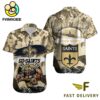 NFL New Orleans Saints Mascot Football Hawaiian Shirt