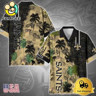 NFL New Orleans Saints Tropical Style Custom Hawaiian Shirt