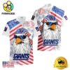 NFL New York Giants American Eagle Emblem Hawaiian Shirt