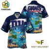 NFL New York Giants Hawaii Beach Custom Name Hawaiian Shirt