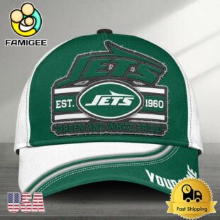 NFL New York Jets Logo Team New Design Custom Embroidered Cap