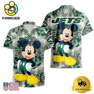 NFL New York Jets Mickey Disney Limited Edition Hawaiian Shirt