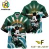 NFL New York Jets Mickey Mouse Surfing Custom Name Hawaiian Shirt