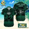 NFL New York Jets Vintage Style Custom Name Hawaiian Shirt