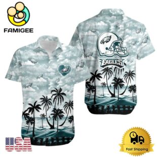 NFL Philadelphia Eagles Coconut Palms Limited Edition Hawaiian Shirt