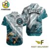 NFL Philadelphia Eagles Football American Flag Mascot Custom Name Hawaiian Shirt