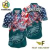 NFL Philadelphia Eagles Independence Day Hawaiian Shirt