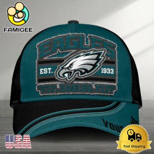 NFL Philadelphia Eagles Logo Team New Design Custom Embroidered Cap