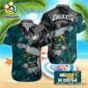 NFL Philadelphia Eagles Retro Custom Name Hawaiian Shirts