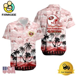 NFL San Francisco 49ers Coconut Palms Limited Edition Hawaiian Shirt