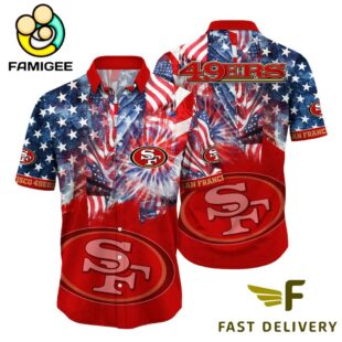 NFL San Francisco 49ers Independence Day Hawaiian Shirt