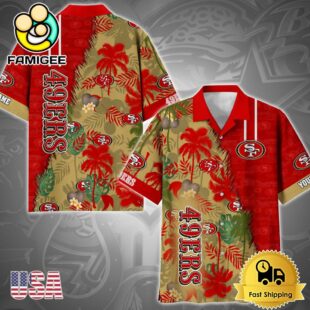 NFL San Francisco 49ers Tropical Style Custom Hawaiian Shirt